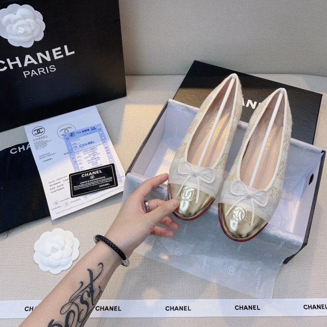 women flat ballet shoes, size 35-42, with box, SS50-759