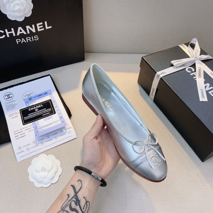 women flat ballet shoes, size 35-42,  with box, SS50-770