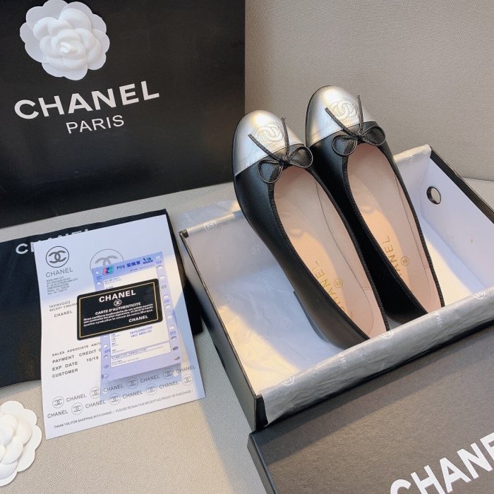 women flat ballet shoes, size 35-42,  with box, SS50-771