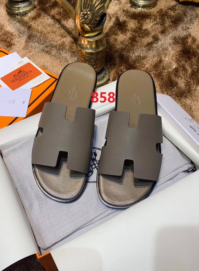 Men flat slipper shoes, size 40-46, with box, SS60-857-867