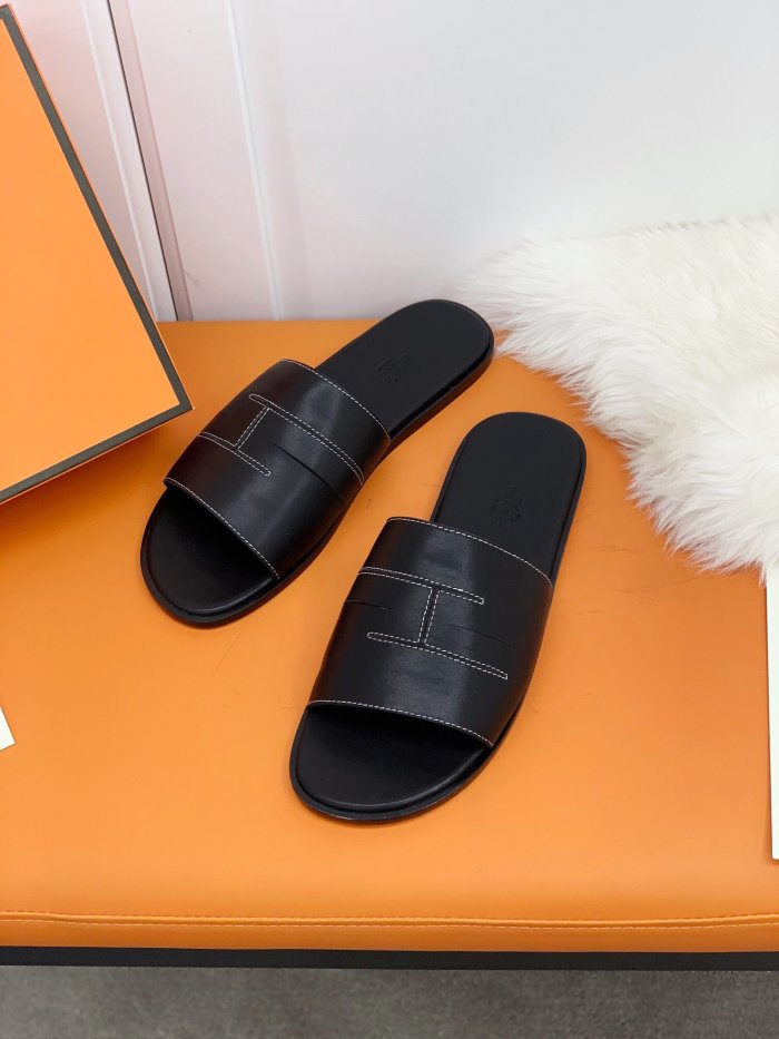 Men flat slipper shoes, size 40-46, with box, SS60-857-867