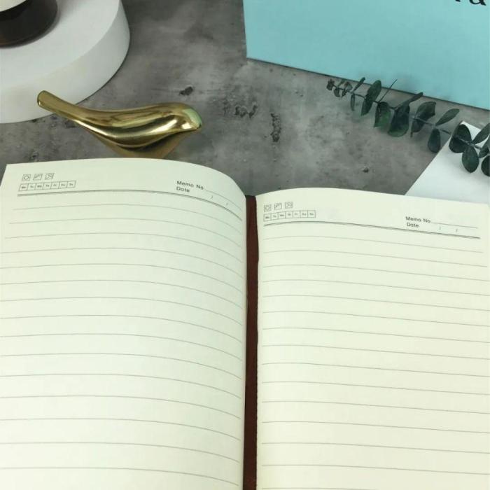 Waterproof leather Notebook , HSE40-3