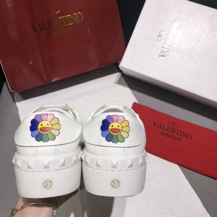 Women men flat sneakers shoes, size 34-44, with box, SS60-1075