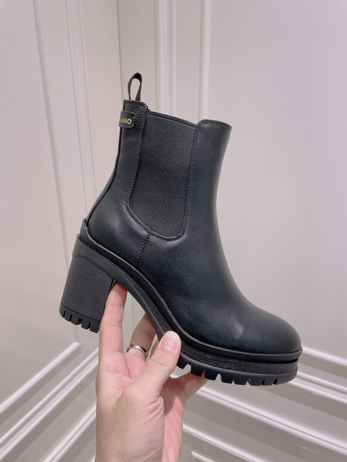 women leather heel boots shoes, heel 5cm, size 35-41, with box,SS110-130