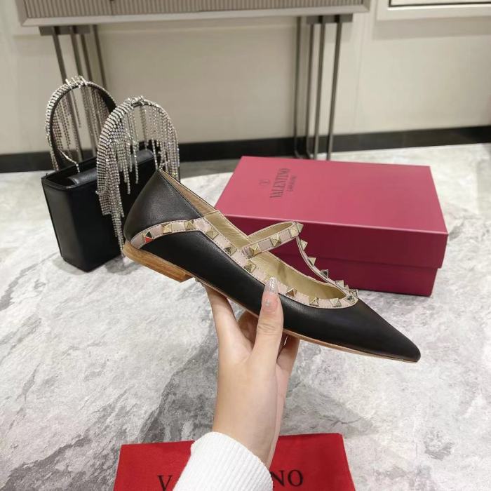 Women flat shoes, size 34-42,with box, SS60-1094-1097