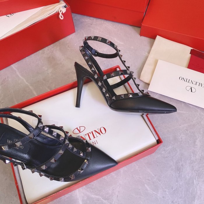 Women heel shoes, size 34-42, with box, SS60-1093