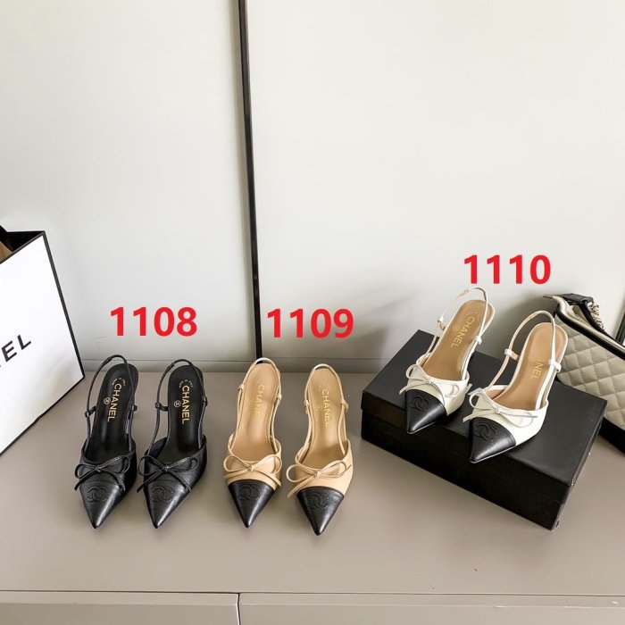 Women heel shoes,heel 7.5cm,size 35-40, with box, SS60-1108-1110