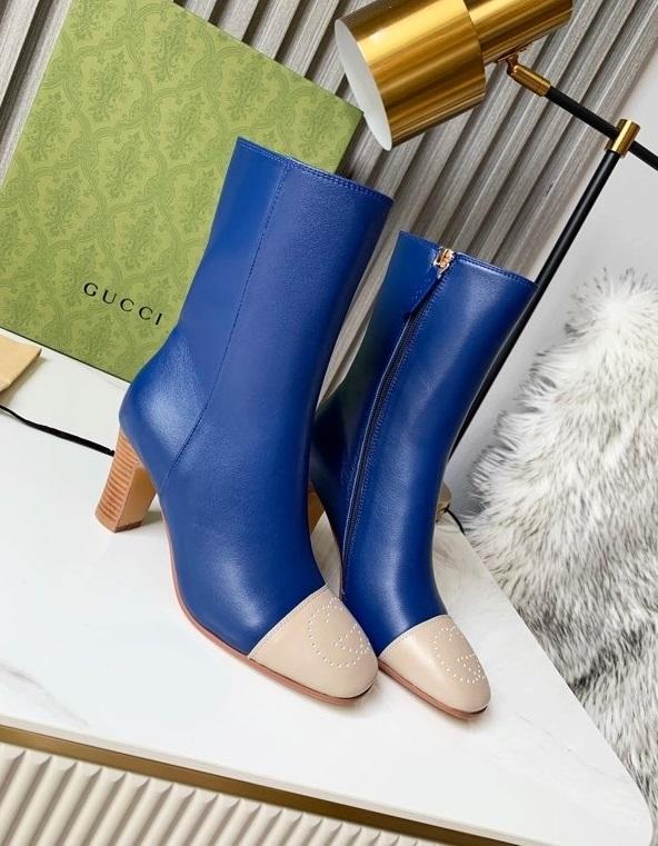 women leather heel boots shoes, heel 6cm, size 35-43, with box,SS110-151-155