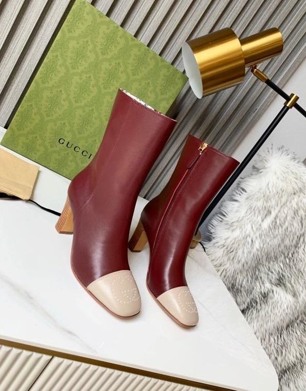 women leather heel boots shoes, heel 6cm, size 35-43, with box,SS110-151-155