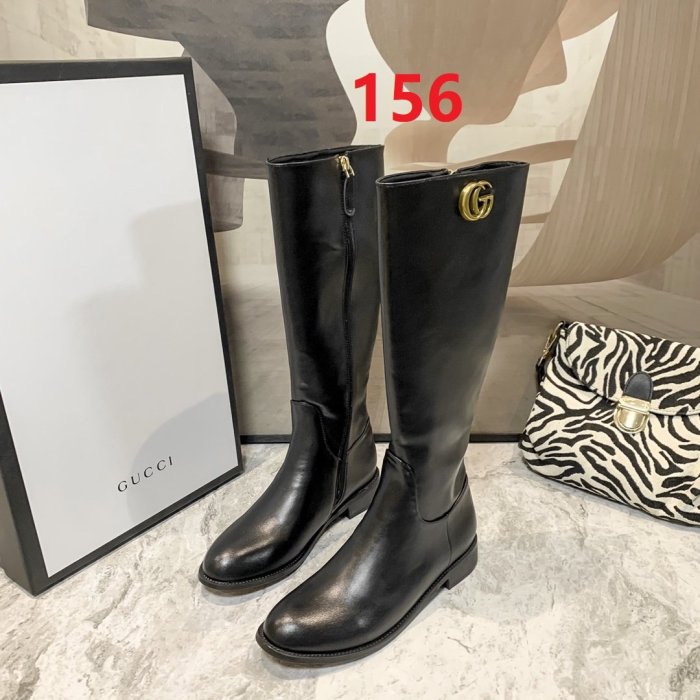 women leather boots shoes, size 35-40, with box,SS110-156
