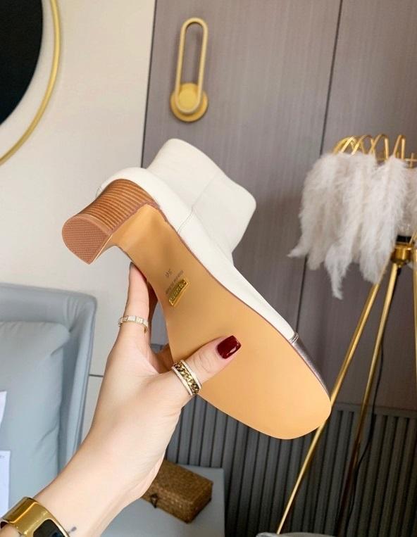 women leather heel boots shoes, heel 6cm, size 35-43, with box,SS110-151-155