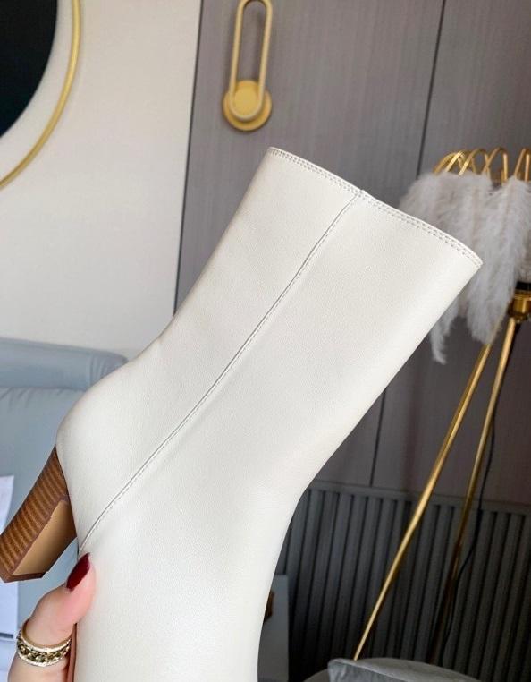 women leather heel boots shoes, heel 6cm, size 35-43, with box,SS110-151-155