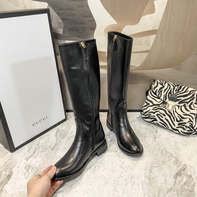 women leather boots shoes, size 35-40, with box,SS110-156