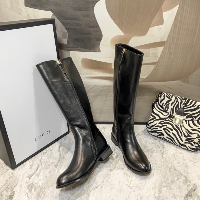 women leather boots shoes, size 35-40, with box,SS110-156