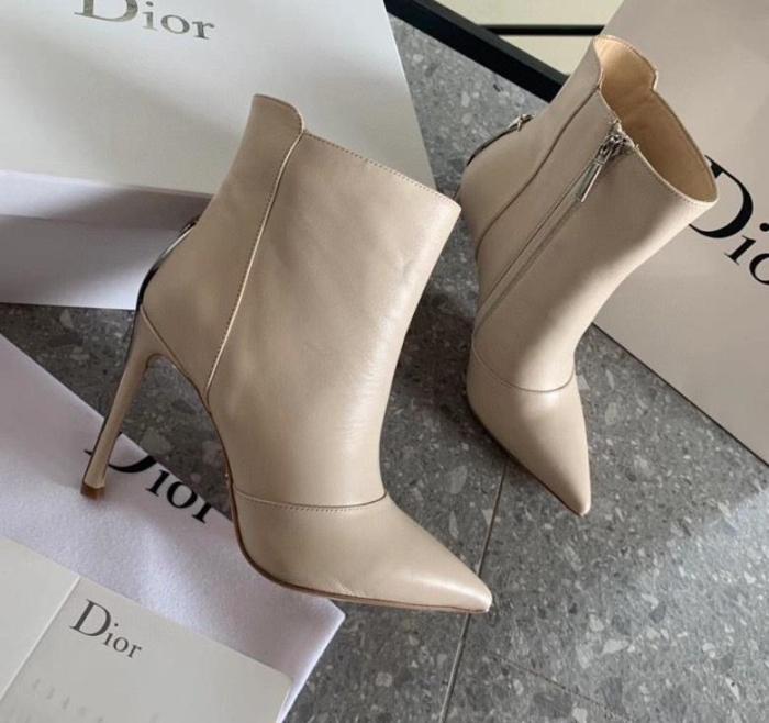 women leather heel boots shoes, size 35-40, with box,SS138-25-29