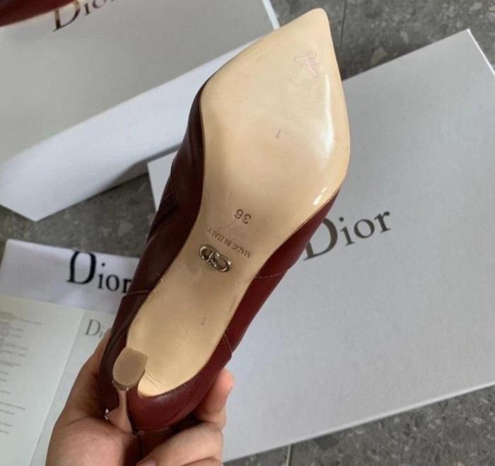 women leather heel boots shoes, size 35-40, with box,SS138-25-29