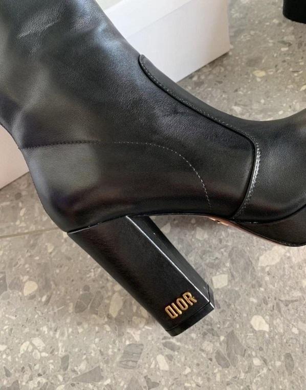 women leather heel boots shoes, size 35-40, with box,SS138-22-24