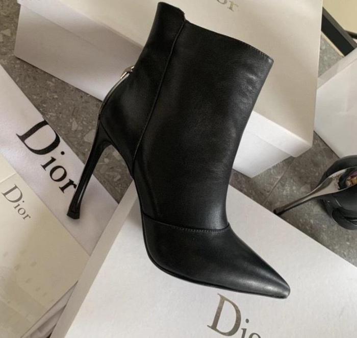 women leather heel boots shoes, size 35-40, with box,SS138-25-29