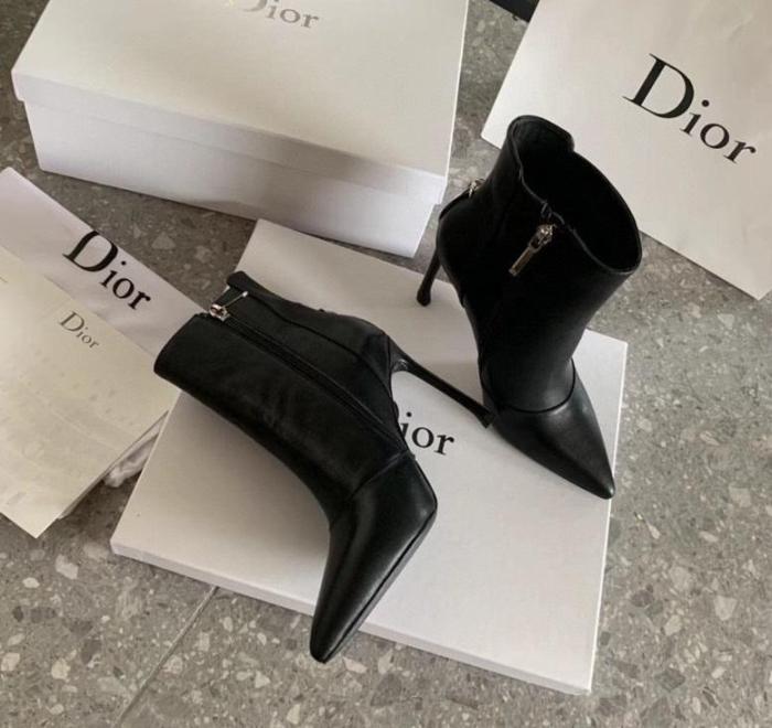 women leather heel boots shoes, size 35-40, with box,SS138-25-29