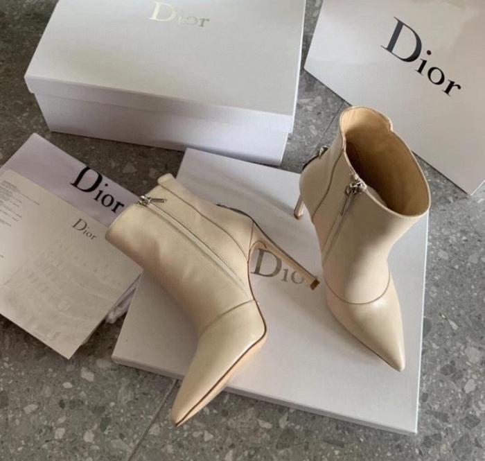 women leather heel boots shoes, size 35-40, with box,SS138-25-29