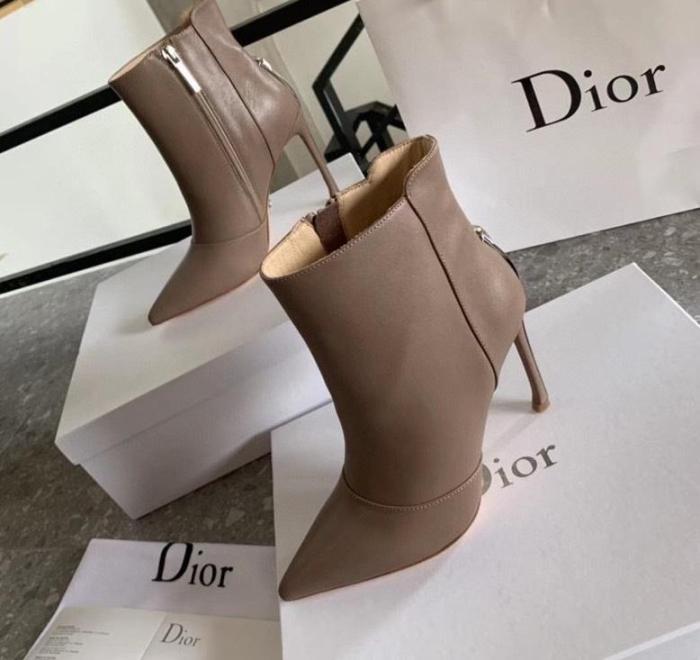 women leather heel boots shoes, size 35-40, with box,SS138-25-29