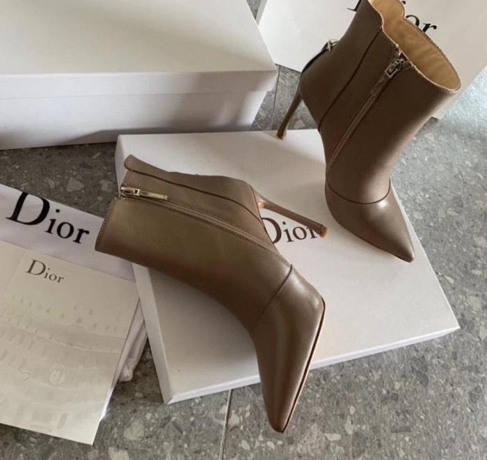 women leather heel boots shoes, size 35-40, with box,SS138-25-29