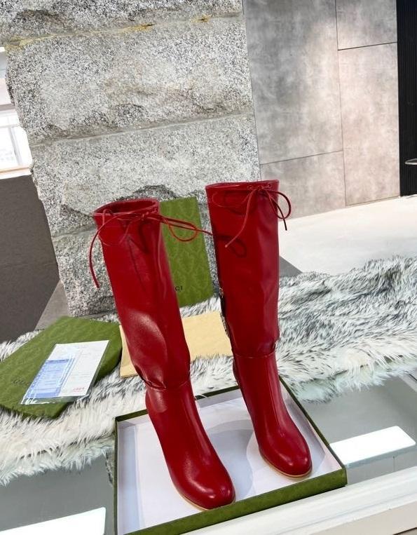 women leather heel boots shoes, size 35-43, with box,SS138-17-21