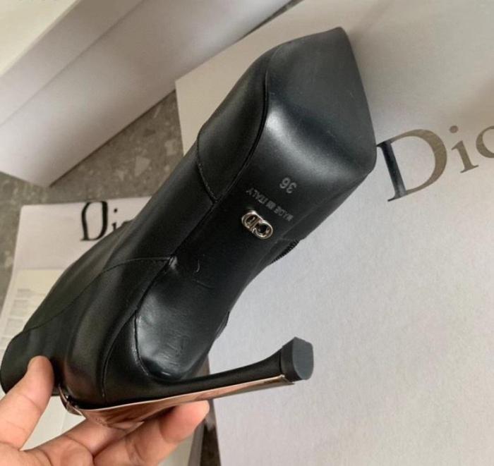 women leather heel boots shoes, size 35-40, with box,SS138-25-29