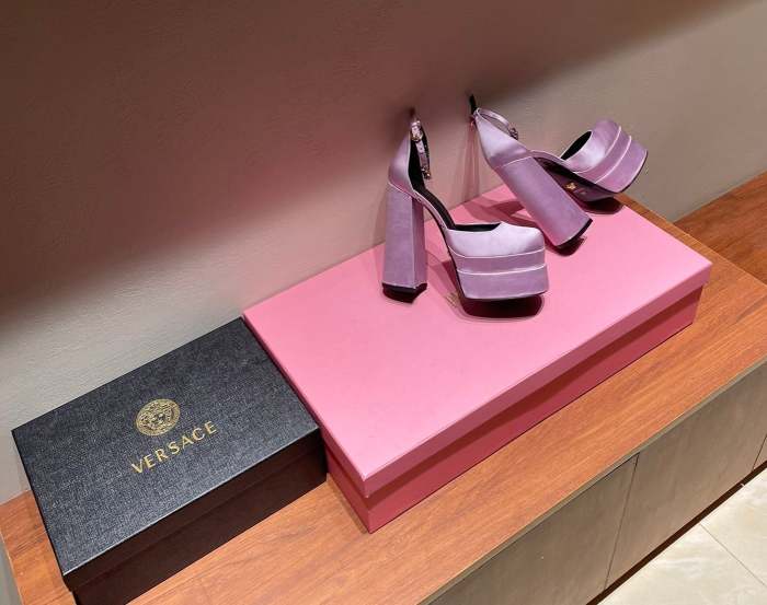 women silk and leather heel shoes, size 35-42, Heel 15.5cm, with box,SS138-30-37