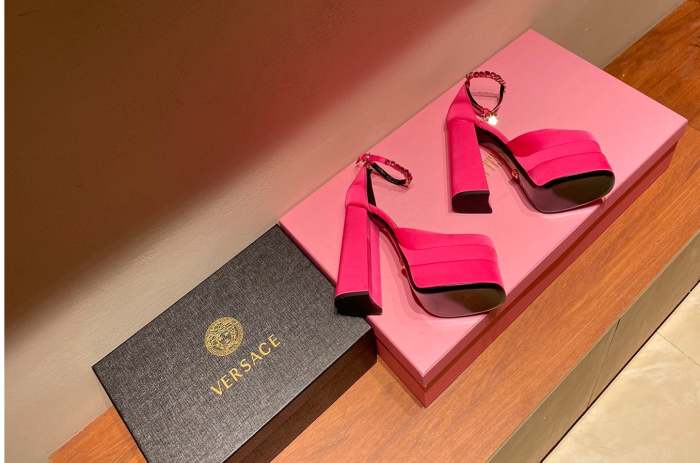 women silk and leather heel shoes, size 35-42, Heel 15.5cm, with box,SS138-30-37