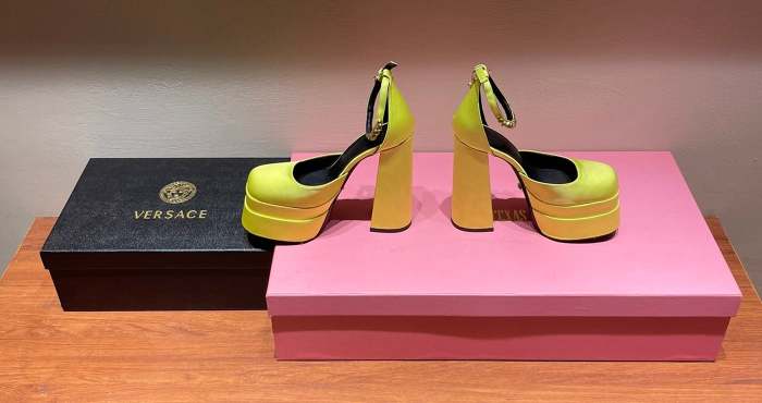 women silk and leather heel shoes, size 35-42, Heel 15.5cm, with box,SS138-30-37