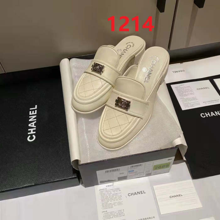 women flat slippers shoes, size 35-40, with box , SS60-1213-1215
