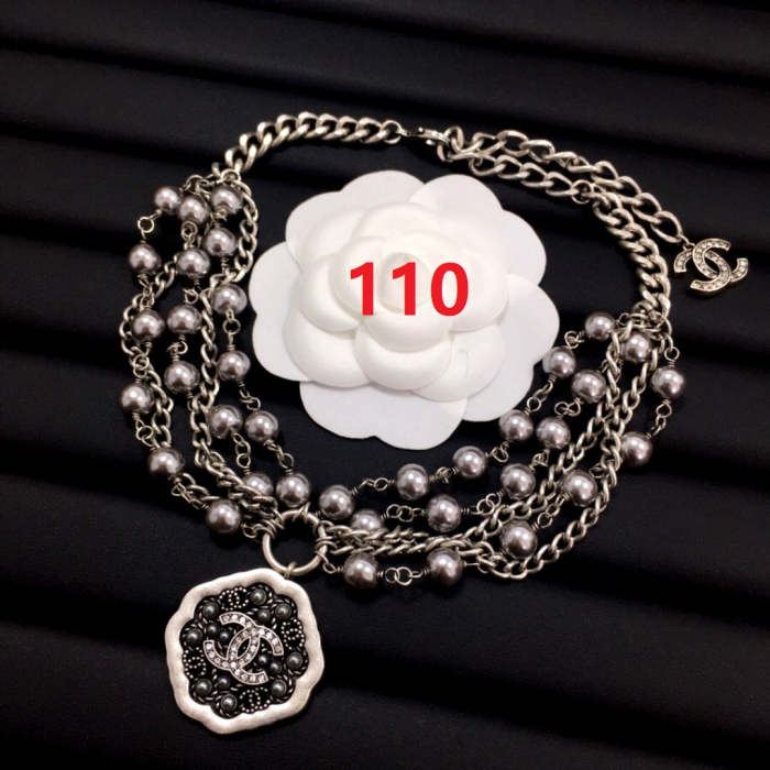 necklace jewelry ,with box, J35-110
