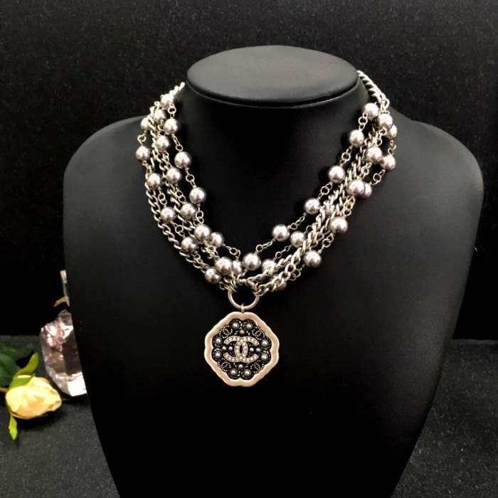 necklace jewelry ,with box, J35-110