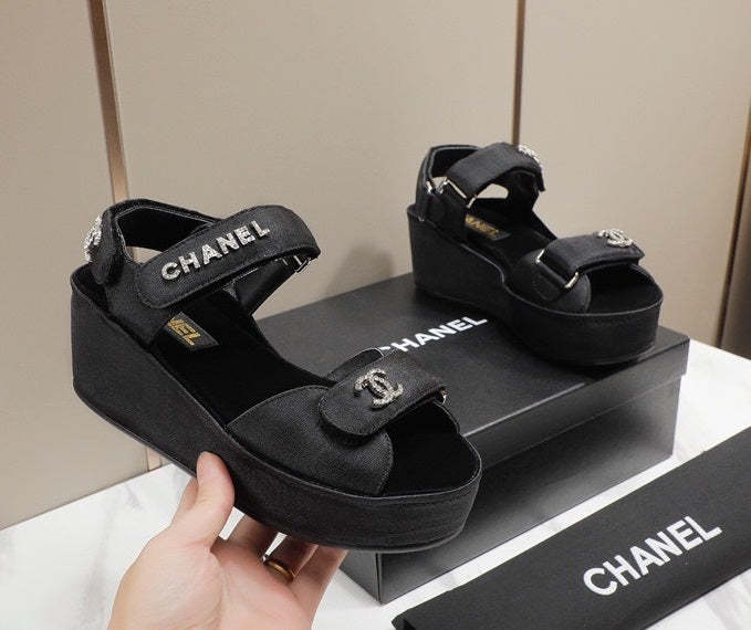 Women heel leather shoes, heel 5.5 cm, waterproof platform 2.5 cm,size 35-40, with box , SS110-188-193