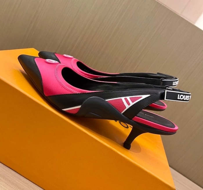 Women heel leather silk shoes, heel 5.5cm,size 34-41, with box , SS110-174-181