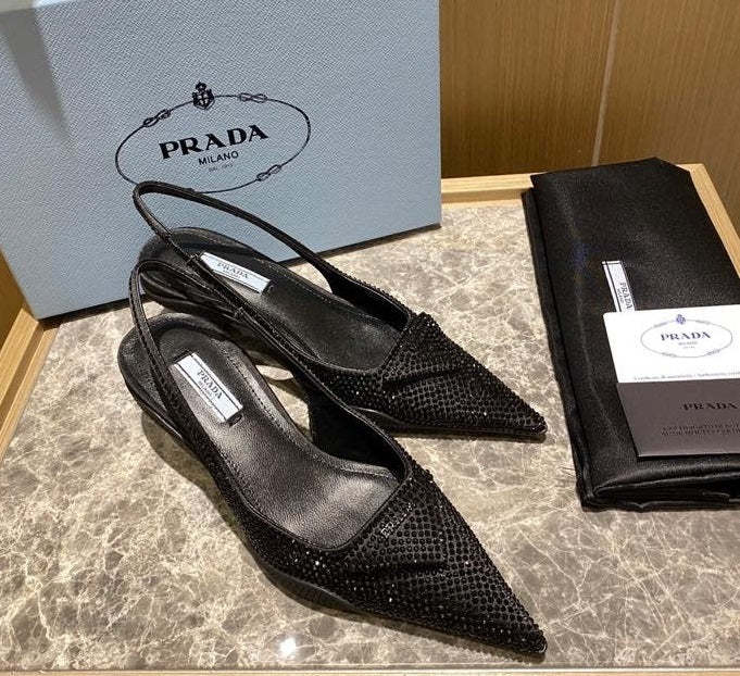 Top Quality Women heel rhinestones shoes, size 35-42, with box , SS110-165