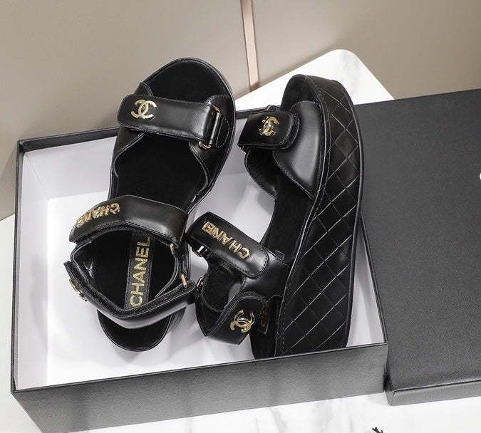 Women heel leather shoes, heel 5.5 cm, waterproof platform 2.5 cm,size 35-40, with box , SS110-188-193