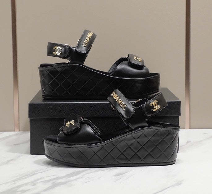 Women heel leather shoes, heel 5.5 cm, waterproof platform 2.5 cm,size 35-40, with box , SS110-188-193