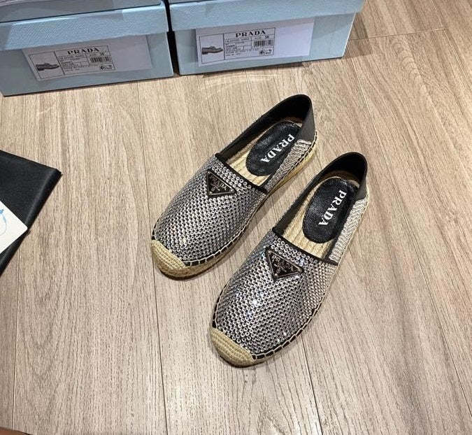 Top Quality Women flat rhinestones shoes, size 35-42, with box , SS110-168