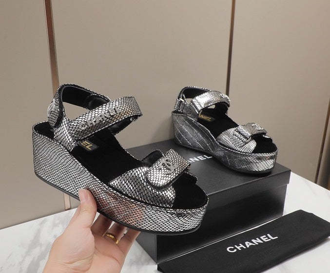Women heel leather shoes, heel 5.5 cm, waterproof platform 2.5 cm,size 35-40, with box , SS110-188-193