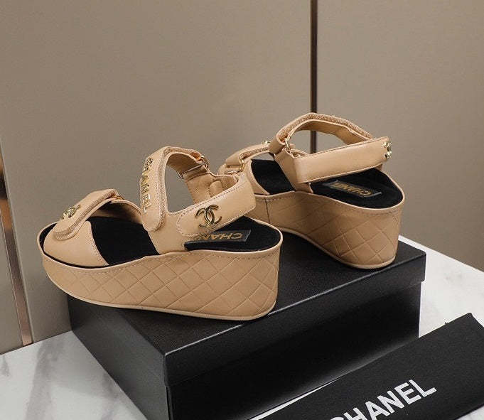 Women heel leather shoes, heel 5.5 cm, waterproof platform 2.5 cm,size 35-40, with box , SS110-188-193