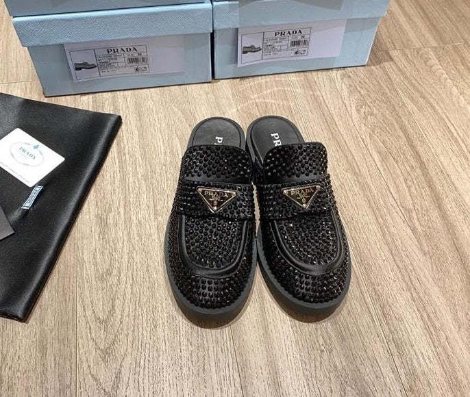 Top Quality Women flat rhinestones shoes, size 35-42, with box , SS110-166