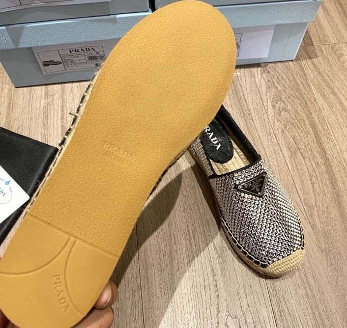 Top Quality Women flat rhinestones shoes, size 35-42, with box , SS110-168