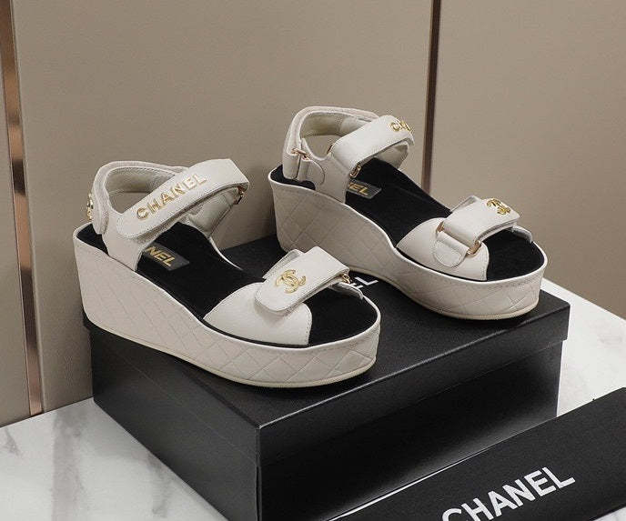 Women heel leather shoes, heel 5.5 cm, waterproof platform 2.5 cm,size 35-40, with box , SS110-188-193