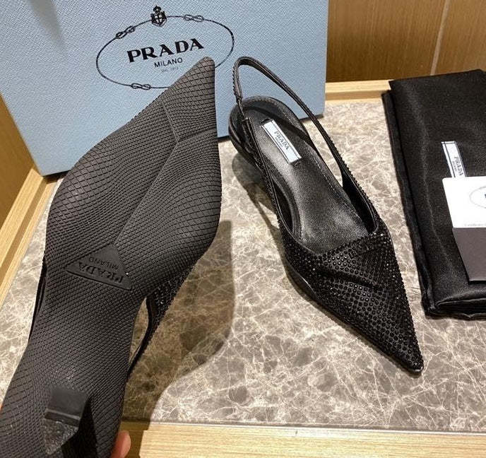 Top Quality Women heel rhinestones shoes, size 35-42, with box , SS110-165