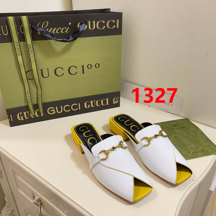 Women leather sandals slippers ,size 35-40,with box, SS60-1325-1327
