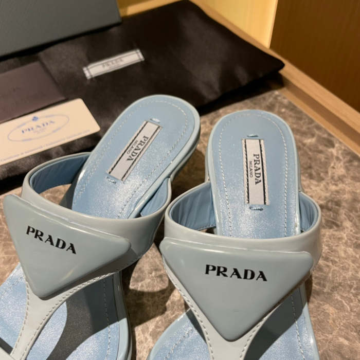 Flat leather sandals slippers , size 35-40 , with box, SS60-1384-1389