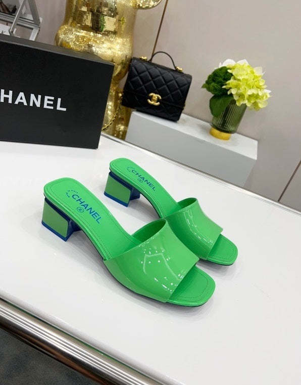 Ladies' high heel slippers ,size 35-43, heel 4.5cm,SS70-1197-1201