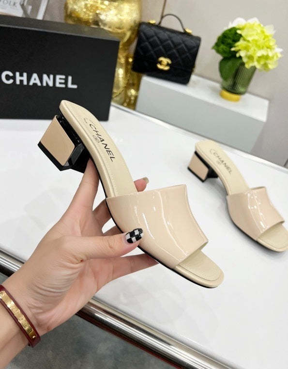 Ladies' high heel slippers ,size 35-43, heel 4.5cm,SS70-1197-1201